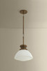 Bruceville One Light Pendant (4915-HB)