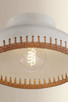 Southfields One Light Flush Mount (5309-AGB/CCP)
