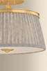 Valeria Two Light Semi Flush Mount (8517-AGB)
