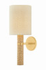 Mitzi - H1154101-AGB - One Light Wall Sconce - Jones - Aged Brass