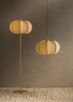 Alexandra One Light Floor Lamp (HL1147401-AGB)