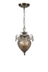 Crystorama - 265-AB-CG-MWP - Two Light Ceiling Mounts - Avery - Antique Brass