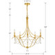 Metro Five Light Chandelier (415-GA-CL-MWP)