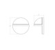 Mezza Vetro LED Wall Sconce (7471.98-WL)