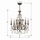 Regis Six Light Chandelier (5116-EB-CL-MWP)