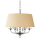 Visual Comfort Signature - CHC 1526PN-NP - Six Light Pendant - Stacked Ball - Polished Nickel