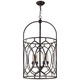 Visual Comfort Signature - CHC 2536AI - Six Light Lantern - Marquise - Aged Iron