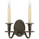 Visual Comfort Signature - CHD 1139BZ - Two Light Wall Sconce - Grosvenor House - Bronze