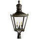 Visual Comfort Signature - CHO 7033BZ - Three Light Post Lantern - sussex3 - Bronze