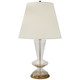 Visual Comfort Signature - TOB 3509HAB/CG-PL - Two Light Table Lamp - Arpel - Clear Glass w/ Brass