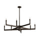 Griff Eight Light Chandelier (DLC46)