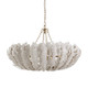 Arteriors - DLS20 - Six Light Chandelier - Bilal - Ivory/Antique Brass