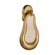 Arteriors - GDDWC05 - LED Wall Sconce - Elsa - White/Antiqued Gold Leaf