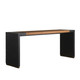 Arteriors - GDFLM01 - Console - Drift - Mottled Brown/Black