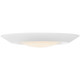 Ace LED Flush Mount (20991LEDDCS-WH/ACR)