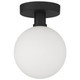 Michelle LED Semi Flush Mount (20495LEDD-MBL/OPL)
