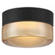 Access - 29497LEDD-MBL/AMB - LED Flush Mount - Masso - Matte Black