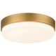 Roma Minimus LED Flush Mount (20824LEDD-ABB/OPL)