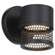 Ari Grid LED Outdoor Wall Mount (23030LEDDMG-BL/GRD)