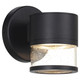 Access - 23030LEDDMG-BL/SDG - LED Outdoor Wall Mount - Ari Seedy - Black