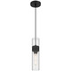 Access - 52009LEDDLP-MBL/CLR - LED Pendant - Nash - Matte Black