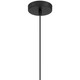 Nash LED Pendant (52009LEDDLP-MBL/CLR)