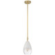 Ombre One Light Pendant (61106-AB/CFR)