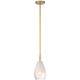 Ombre One Light Pendant (61106-AB/CFR)