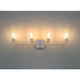 Virgin Four Light Vanity (62444-BS)