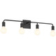 Virgin Four Light Vanity (62444-MBL)