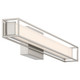 Justine LED Vanity (62683LEDDCS-BS/ACR)