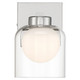 Chloe LED Wall Sconce (63041LEDDCS-CH/CLOP)