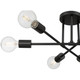 Marin Six Light Semi Flush Mount (63042-MBL)