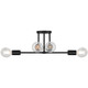 Nova Eight Light Semi Flush Mount (63044-MBL)