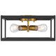 Nikki Four Light Flush Mount (63046-BWA)