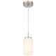 Iris One Light Pendant (63082-BS/OPL)