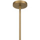 Swirl One Light Pendant (63092-ABB/CRB)