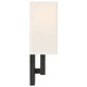 Mid Town LED Wall Sconce (64062LEDDLP-MBL/WH)