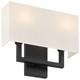 Mid Town LED Wall Sconce (64062LEDDLP-MBL/WH)