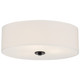 Access - 64063LEDDLP-MBL/WH - LED Flush Mount - Mid Town - Matte Black