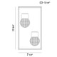 Gibson LED Outdoor Wall Mount (35933-014)