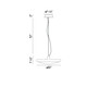 Sandstone LED Pendant (35964-018)