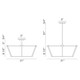 Pulito Four Light Semi Flush Mount (39045-021)