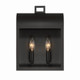 Eurofase - 41969-014 - Two Light Outdoor Wall Sconce - Sawyer - Satin Black