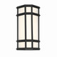 Eurofase - 42687-016 - LED Outdoor Wall Sconce - Monte - Satin Black