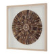 Uttermost - 03501 - Shadow Box - Tiger Sea Urchin - Natural Pine Wood