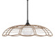 Uttermost - 21655 - One Light Pendant - Lakeside - Matte Black