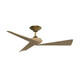 Fanimation - FPD6658BSN - 52 Ceiling Fan - Yogi - Brushed Satin Brass