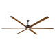 Pendry Max 120" Ceiling Fan (FPD6763BLK)