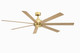 Fanimation - FPD6872BSN - 72 Ceiling Fan - Pendry 72 - Brushed Satin Brass